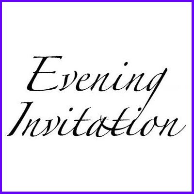 You can order Flourish Evening Invitation was £6.00