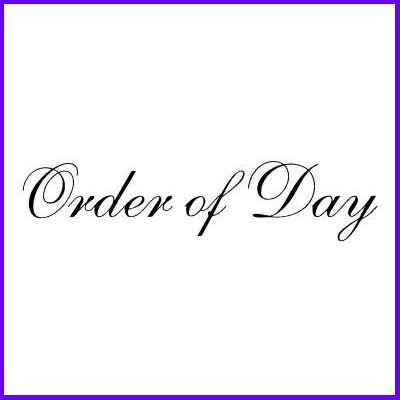 You can order Order of Day was £5.50