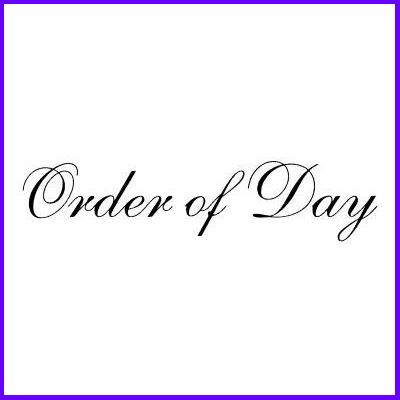 You can order Order of Day was £5.50
