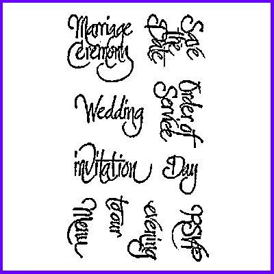 You can order Wedding Calligraphy Set was £11.00