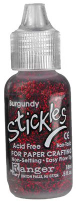 You can order Burgundy Glitter Glue