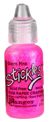 You can order Hot Pink Glitter Glue