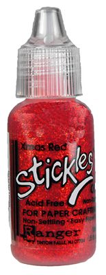 You can order Bright Red Glitter Glue