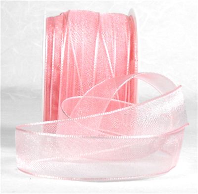 You can order Pale Pink 15mm Organza Ribbon