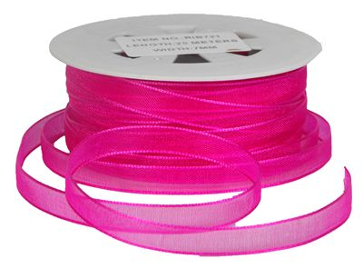 You can order Berry 7mm Organza Ribbon